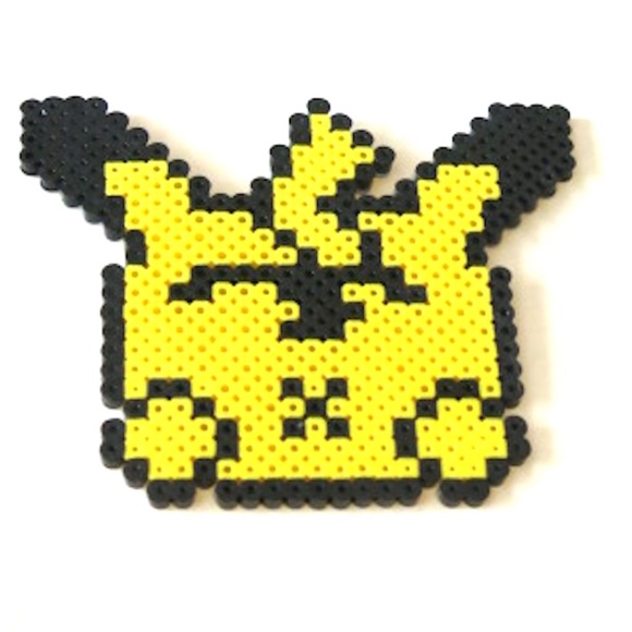 Perler Beads Set of 4 Pokemon Butt Coasters - Picture 4 of 5